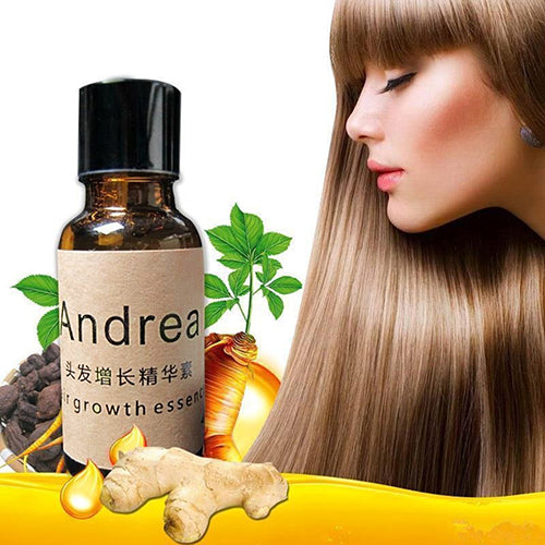 Hair Growth Pilatory Essence Ginger Oil Hair Loss Treatment Straightening Liquid