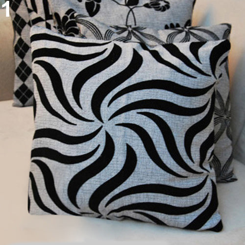 Fashion Plaid Throw Pillow Case Pillowcase Sofa Car Cushion Cover Home Decor