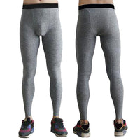 Men Sport Fitness Running Basketball Compression Pants Stretch Leggings Tights