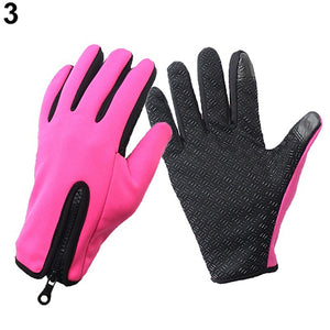 Unisex Winter Outdoor Windproof Cycling Gloves Touchscreen Glove for Smart Phone