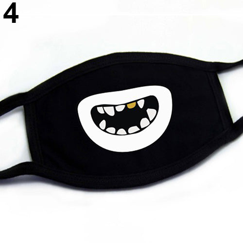 Unisex Cotton Creative Pattern Mouth Face Mask Fashion Cycling Anti-Dust Respirator