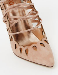 The Breanna Blush Suede By SBB The Label