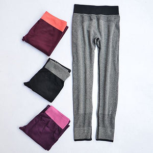 Women's Casual Work Out Fitness Breathable Gym Wear Yoga Capris Pants Trousers