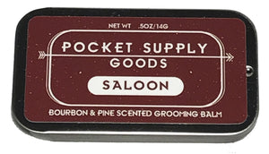Bourbon & Pine Scented Grooming Balm