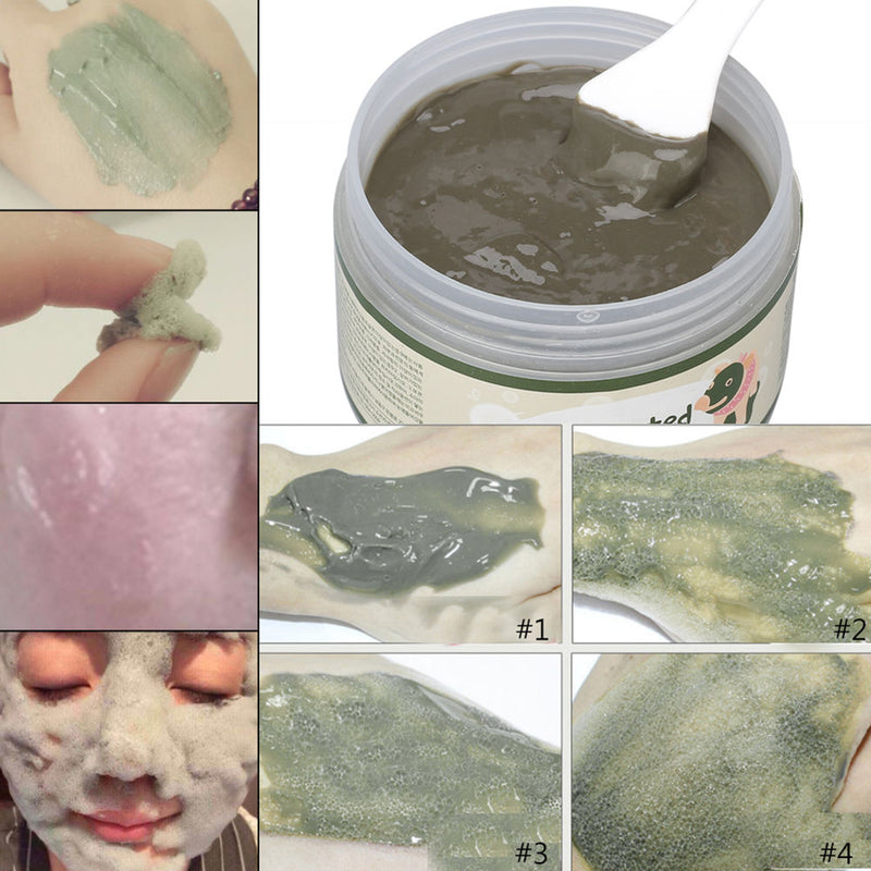 100g Carbonated Bubble Clay Mask Skin Care Deep Cleansing Women Beauty Cosmetic