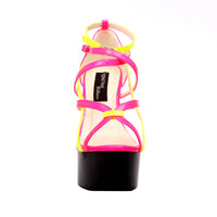 Amber Grace Strappy Platform High Heel Sandal