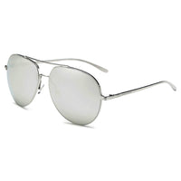 ESTERO | CD01 - Unisex Oversize Mirrored Lens Aviator Sunglasses