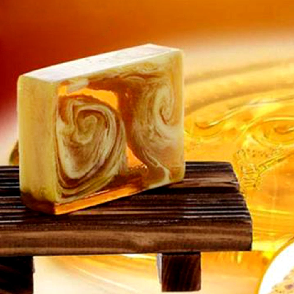 Natural Handmade Propolis Honey Milk Soap Face Care  Replenishing  Skin  Bleaching Deep Cleansing Soap #518